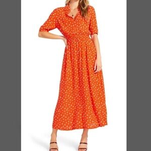 BB DAKOTA X STEVE MADDEN Florally Introduced Dress